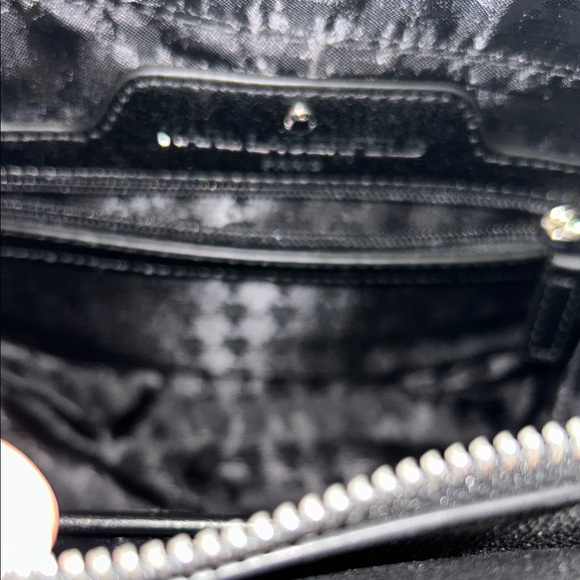 Karl Lagerfeld Black Textured Handbag - Picture 8 of 10